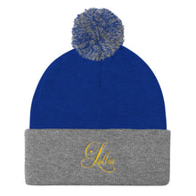 Load image into Gallery viewer, Làttia Gold Collection Pom Pom Knit Cap
