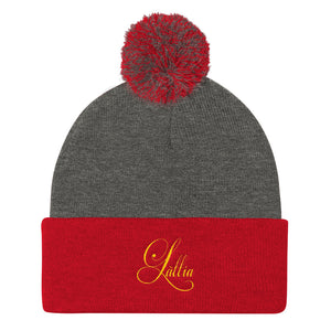 Làttia Gold Collection Pom Pom Knit Cap